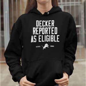 Lions Decker Reported As Eligible Shirt