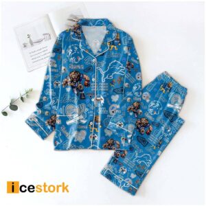 Lions One Pride Button Down Pajamas