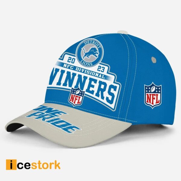 Lions One Pride NFC Divisional Winners Cap