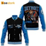 Lions Playoff 2023 NFC North Champions Baseball Jacket