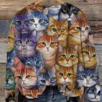 Lots of Cats Casual Sweatshirt