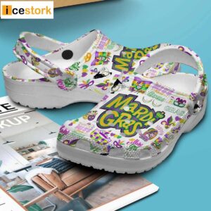 Mardi Gras Crocs