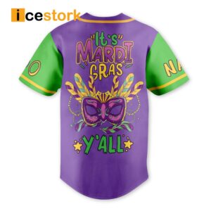 Mardi Gras Custom Jersey