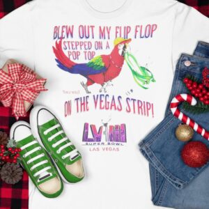 Margaritaville Super Bowl LVIII Blew Out My Flip Flop Stepped On A Pop Top Shirt1