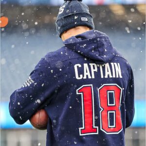 Matthew Slater Patriots Captain 18 Hoodie