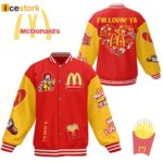 McDonald’s i’m Lovin’ Ya Baseball Jacket