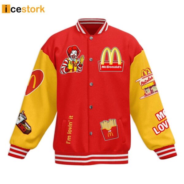 McDonald’s i’m Lovin’ Ya Baseball Jacket