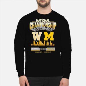 Michigan Vs Washington 2024 CFP National Championship Shirt