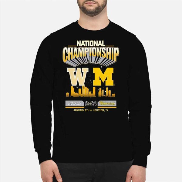 Michigan Vs Washington 2024 CFP National Championship Shirt