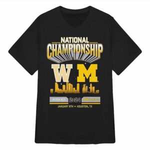 Michigan Vs Washington 2024 CFP National Championship Shirt