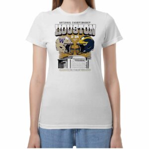 Michigan Vs Washington Huskies National Championship Game Head to Head Stadium Shirt