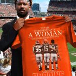 Never Underestimate A Woman Who Understands Football And Loves Browns Shirt