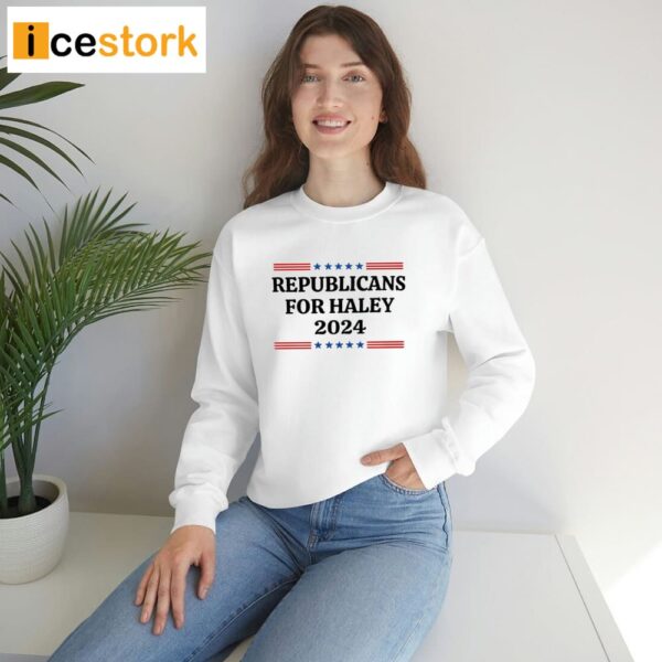 Nikki Haley Republicans For Haley 2024 Shirt