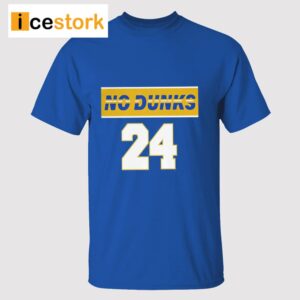 No Dunks Indiana 24 Shirt