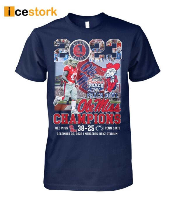 Ole Miss Rebels 38-25 Penn State Shirt