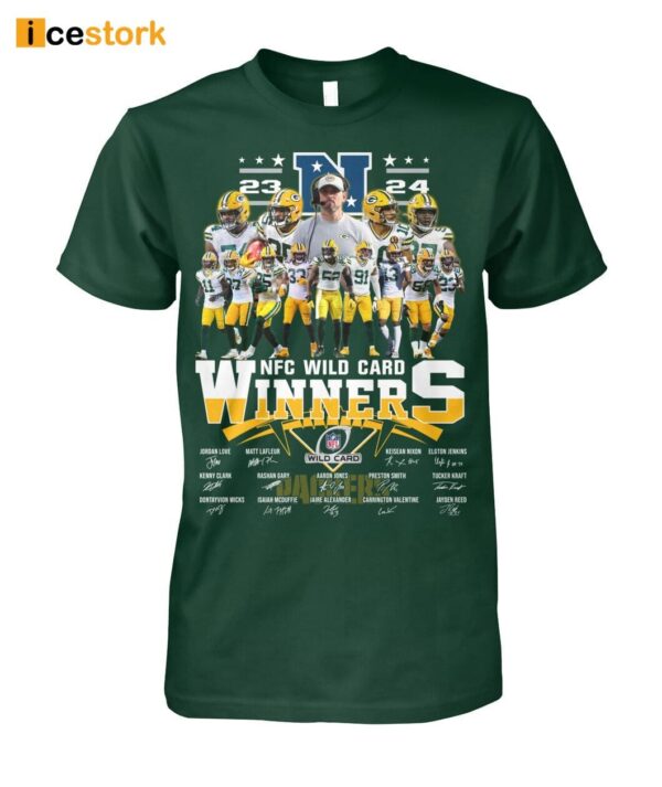Packers NFC Wild Card Winners Shirt