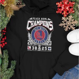 Peach Bowl Champions 2023 Ole Miss Rebels 38 – 25 Penn State Shirt