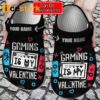 Personalized Gaming Is My Valentine Crocs