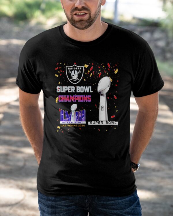 Raiders Super Bowl Champions LVIII Las Vegas 2024 Shirt