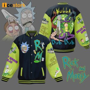 Rick And Morty Peace Among Worlds Baseball Jacket