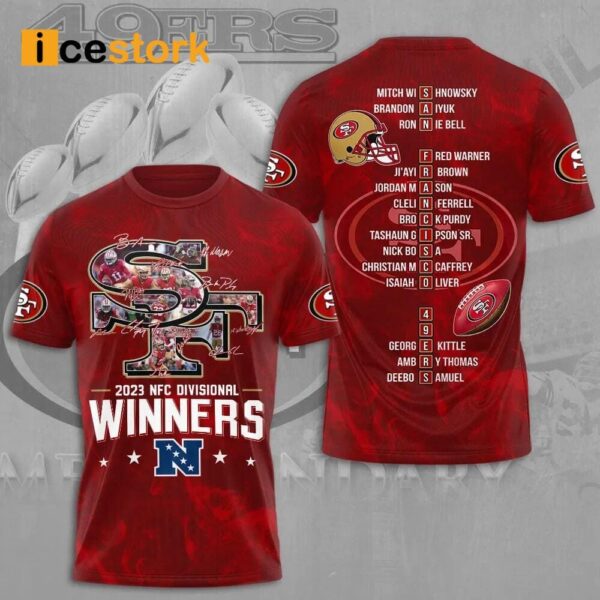SF 2023 NFC Divisional Winners Shirt