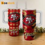 SF 49ers Faithfull To The Bay 40oz Stanley Tumbler