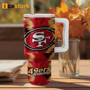 SF 49ers Faithfull To The Bay 40oz Stanley Tumbler