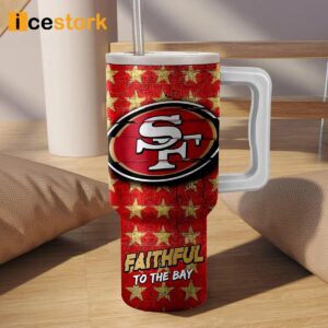 SF 49ers Faithfull To The Bay 40oz Stanley Tumbler