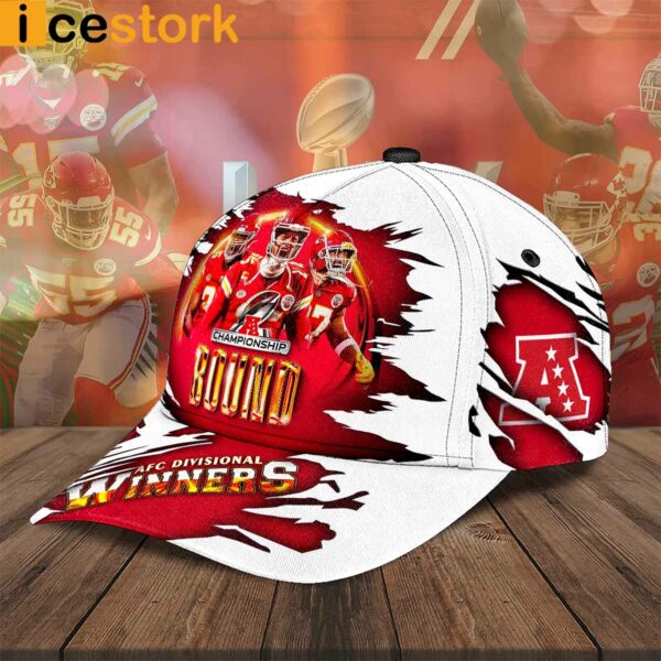 San Francisco 49ers Bound AFC Divisional Winner Champions 2023 Hat Cap