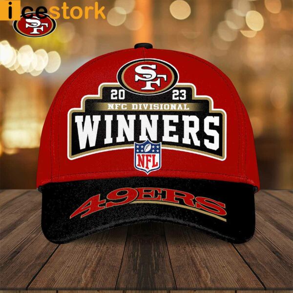 San Francisco 49ers NFC Divisional Winners 2023 Hat Cap