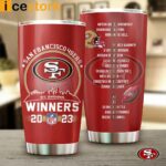 San Francisco 49ers NFC Divisional Winners 2023 Tumbler