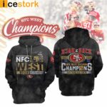 San Francisco 49ers NFC West 2023 Champions Hoodie