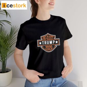 Scottpresler Wearing Re Elect Trump 2020 Shirt