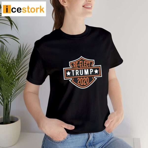 Scottpresler Wearing Re-Elect Trump 2020 Shirt