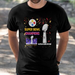 Steelers Super Bowl Champions LVIII Las Vegas 2024 Shirt