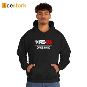 Steven Crowder I'm Pro Gun Change My Mind T Shirt