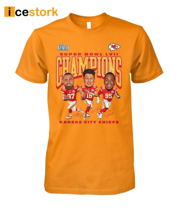 Super Bowl LVII Champions KC Shirt