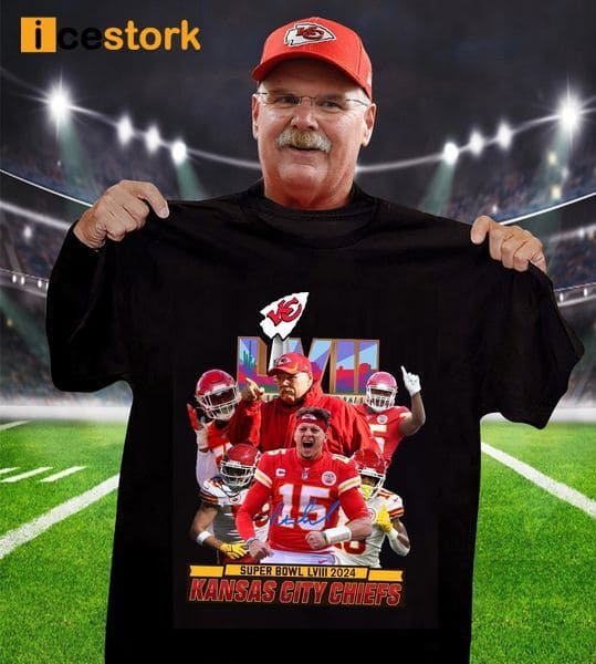 Super Bowl LVIII 2024 Chiefs Shirt