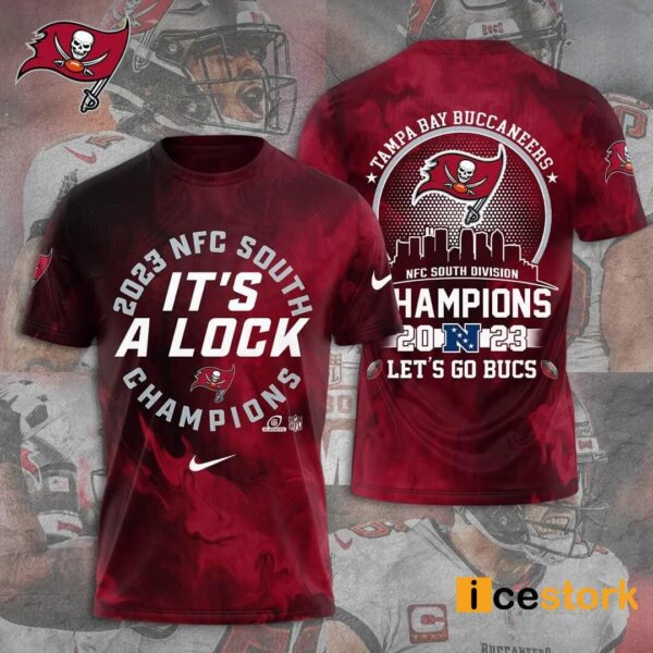 Tampa Bay It’s A Lock 2023 NFC South Champions Shirt