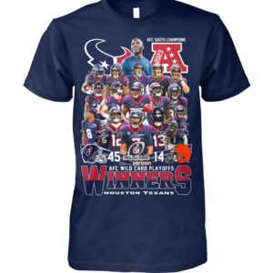 Texans 45 14 Browns AFC Wild Card Playoffs Shirt