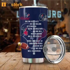 Texans 45 14 Browns AFC Wild Card Playoffs Tumbler