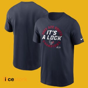 Texans AFC South Champions 2023 It's A Lock Shirt