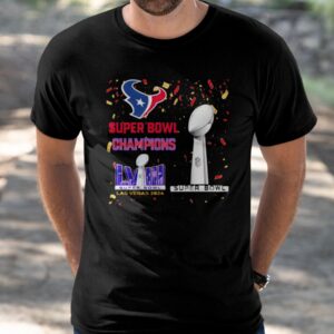 Texans Super Bowl Champions LVIII Las Vegas 2024 Shirt