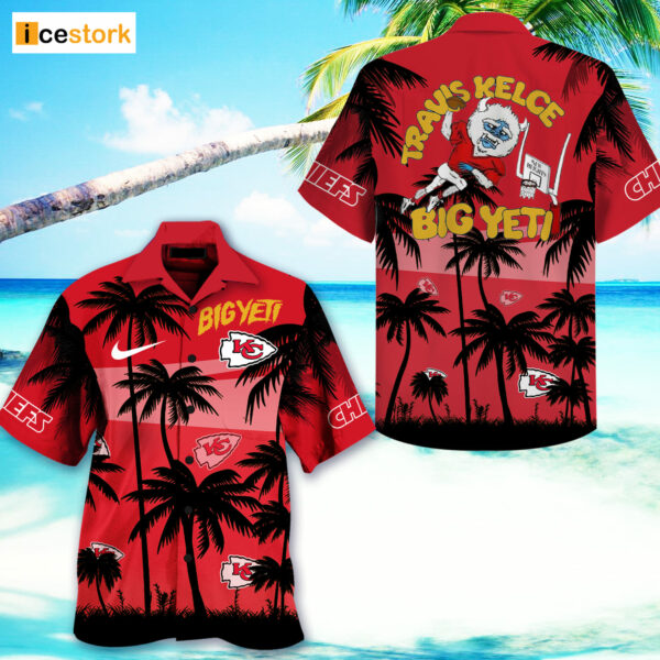 Travis Kelce Big Yeti Hawaiian Shirt