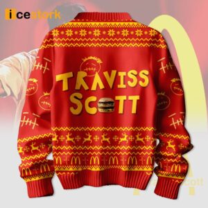 Travis Scott Tell 'em Jack Sent You Mcdonald's Ugly Sweater