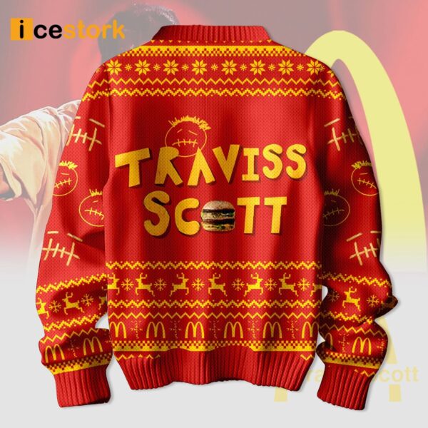 Travis Scott Tell ’em Jack Sent You Mcdonald’s Ugly Sweater