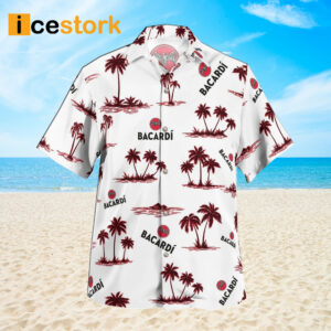 Tropical Bacardi Rum 3D Hawaiian Shirt