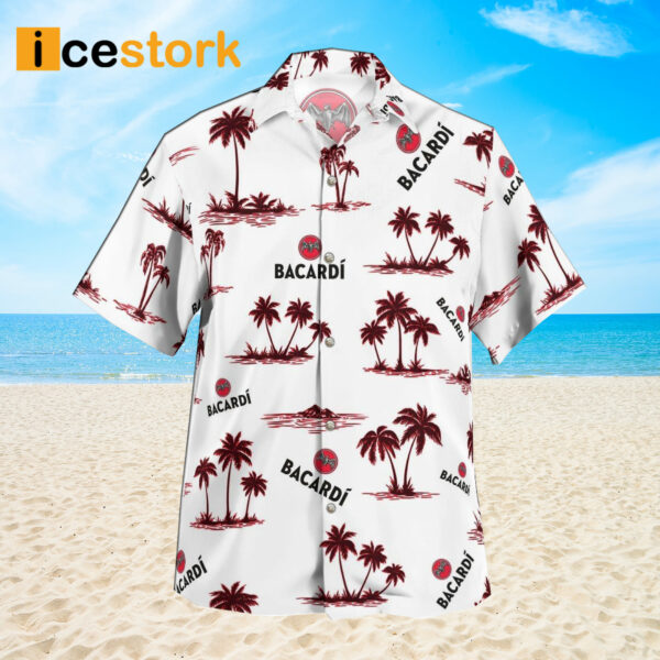 Tropical Bacardi Rum 3D Hawaiian Shirt