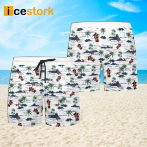 Tropical Captain Morgan Set Hawaiian Shirt