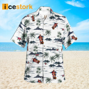 Tropical Captain Morgan Set Hawaiian Shirt